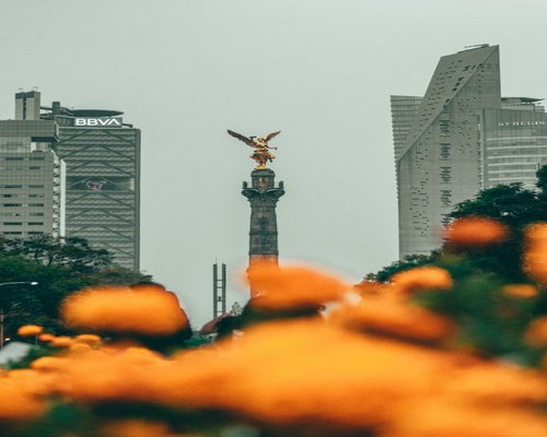 View of Paseo de la Reforma in Mexico City